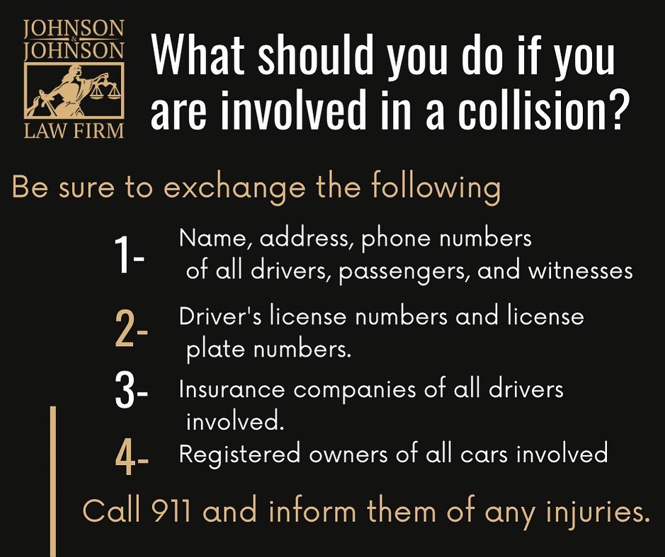 Johnson Johnson What to do in a collision - MEDIA & ARTICLES